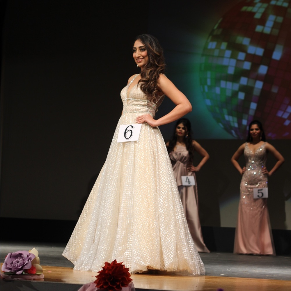 Worn once for my beauty pageant